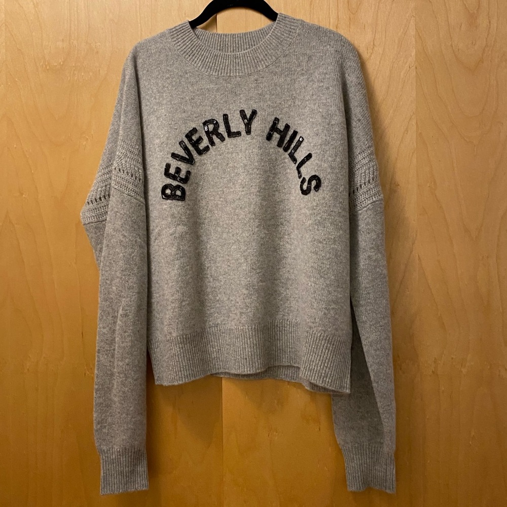 Wildfox ‘Beverly Hills’ Cashmere Sweater Size L